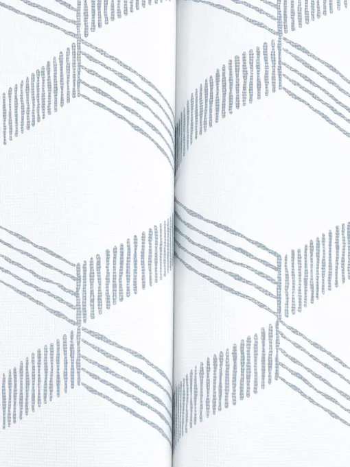 Antonina Vella Artifacts Palisades Paperweave Blue Wallpaper - Smokey Blue