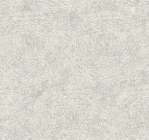 Antonina Vella Bohemian Luxe Floret Wallpaper - Gray