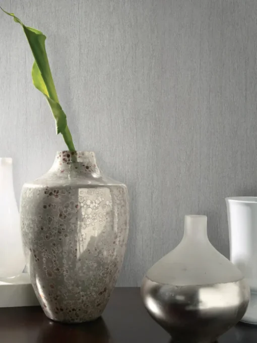 Antonina Vella Dazzling Dimensions Natural Texture Wallpaper - Gray
