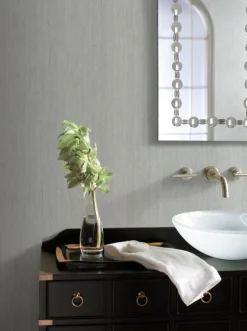 Antonina Vella Dazzling Dimensions Natural Texture Wallpaper - Gray