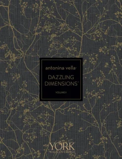 Antonina Vella Dazzling Dimensions Natural Texture Wallpaper - Gray