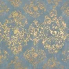 Antonina Vella Modern Metals Stargazer Wallpaper - Blue & Gold