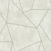 Antonina Vella Modern Metals Nazca Wallpaper - Neutral & Silver