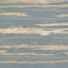 Antonina Vella Modern Metals Atmosphere Wallpaper - Teal & Gold