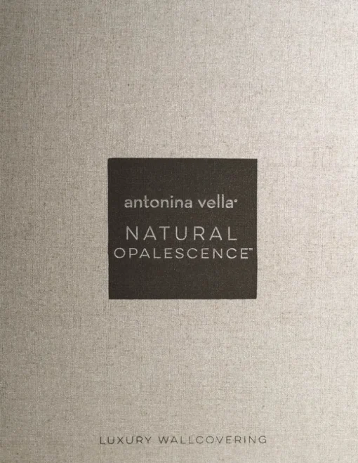 Antonina Vella Natural Opalescence Opalescent Stria Wallpaper - Cool Neutral