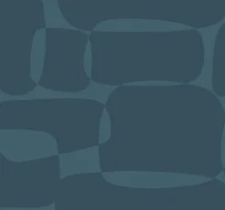 Artistic Abstracts Block Wallpaper - Blue