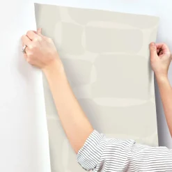 Artistic Abstracts Block Wallpaper - Brown