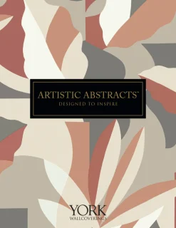 Artistic Abstracts Block Wallpaper - Brown