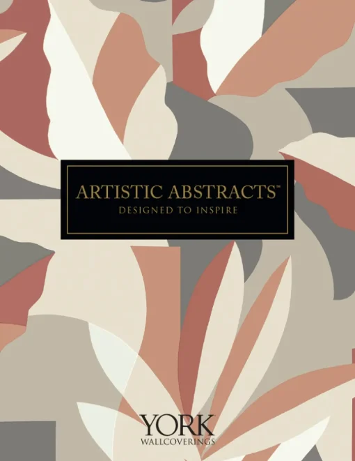 Artistic Abstracts Fauvist Flock Wallpaper - Multi