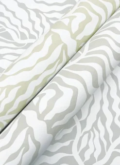 Artistic Abstracts Fern Fronds Wallpaper - Green