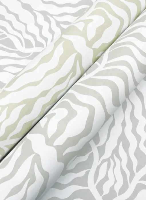 Artistic Abstracts Fern Fronds Wallpaper - Green