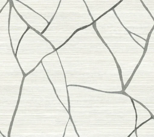 Artistic Abstracts Raska Wallpaper - White