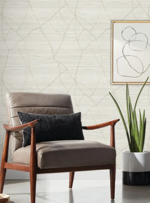 Artistic Abstracts Raska Wallpaper - Brown