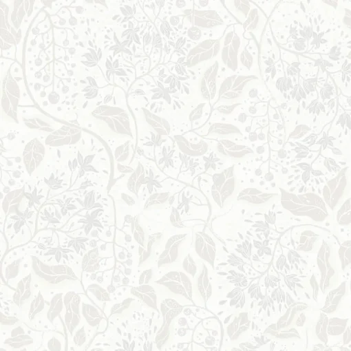 A-Street Prints Botanica Turi Twining Vines Wallpaper - Light Grey