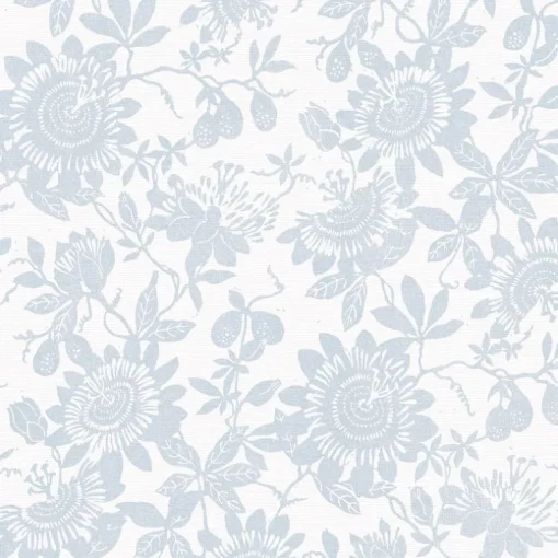 A-Street Prints Georgia Helen Wallpaper - Light Blue