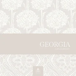 A-Street Prints Georgia Helen Wallpaper - Gold