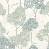 A-Street Prints Hannah Lykke Textured Tree Wallpaper - Green