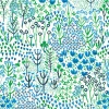 A-Street Prints Happy Chilton Wildflowers Wallpaper - Blue