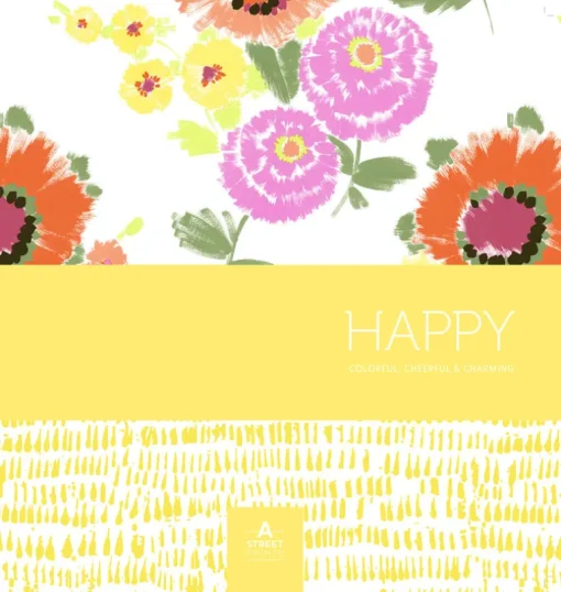 A-Street Prints Happy Chilton Wildflowers Wallpaper - Blue
