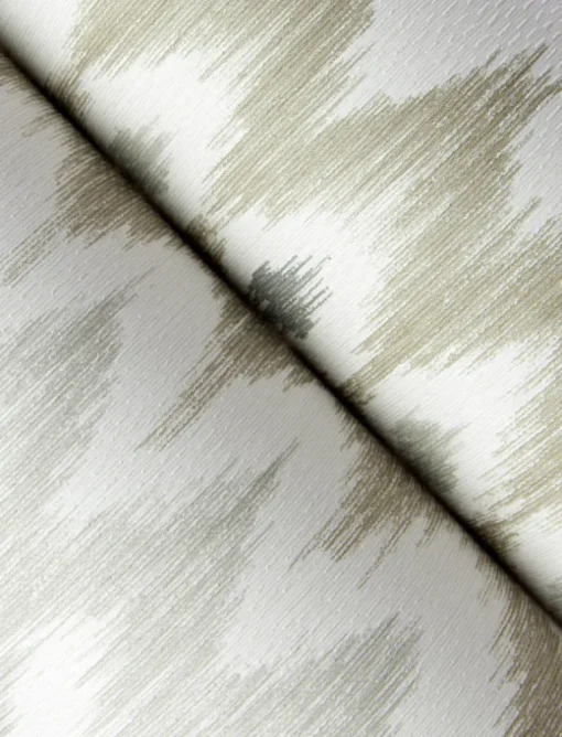 A-Street Prints Harmony Solola Ikat Wallpaper - Stone