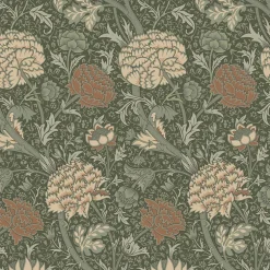 A-Street Prints Hidden Treasures Cray Wallpaper - Sea Green