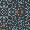 A-Street Prints Hidden Treasures No 1 Holland Park Wallpaper - Dark Blue