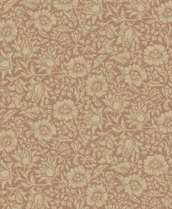 A-Street Prints Hidden Treasures Mallow Wallpaper - Rose