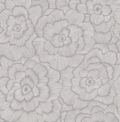 A-Street Prints Middleton Periwinkle Wallpaper - Sterling