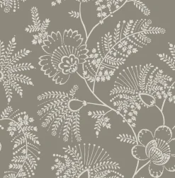 A-Street Prints Middleton Maeve Wallpaper - Grey