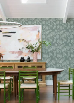 A-Street Prints Middleton Maeve Wallpaper - Sea Green