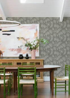 A-Street Prints Middleton Maeve Wallpaper - Grey