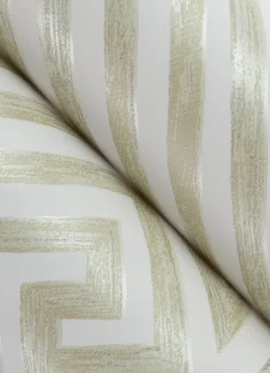 A-Street Prints Middleton Lyon Wallpaper - Gold