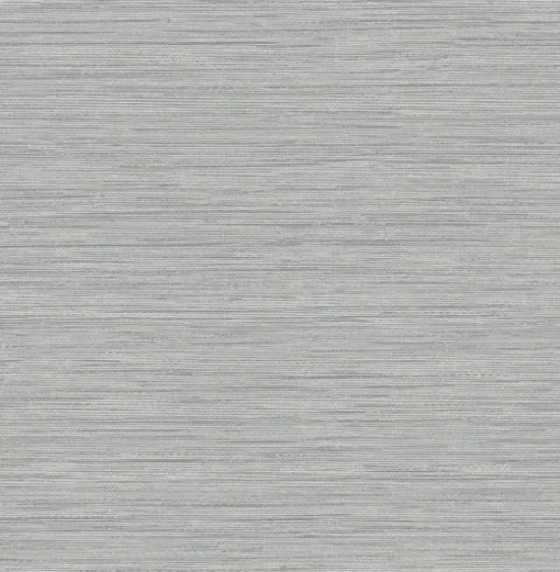 A-Street Prints Solace Sheehan Faux Grasscloth Wallpaper - Stone