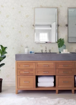 A-Street Prints Terrace Gardena Wallpaper - White