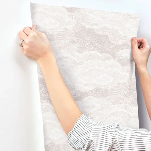 A-Street Prints Terrace Vision Wallpaper - Lavender