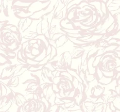 A-Street Prints Whimsy Nelda Wallpaper - Light Pink