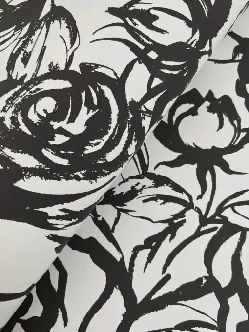 A-Street Prints Whimsy Nelda Wallpaper - Black