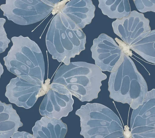 Aviva Stanoff Monarch Peel & Stick Wallpaper - Pewter