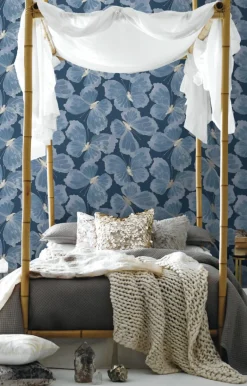 Aviva Stanoff Monarch Peel & Stick Wallpaper - Pewter