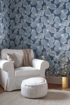 Aviva Stanoff Monarch Peel & Stick Wallpaper - Pewter