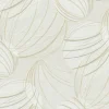 Candice Olson Casual Elegance Floating Lanterns Wallpaper - Blonde