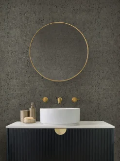 Candice Olson Casual Elegance Cork Wallpaper - Charcoal & Gold