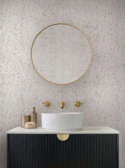 Candice Olson Casual Elegance Cork Wallpaper - Pale Grey & Silver