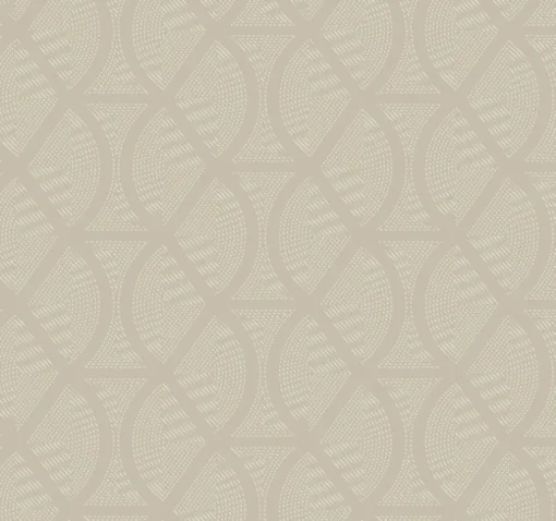 Candice Olson Modern Artisan Opposites Attract Wallpaper - Cream