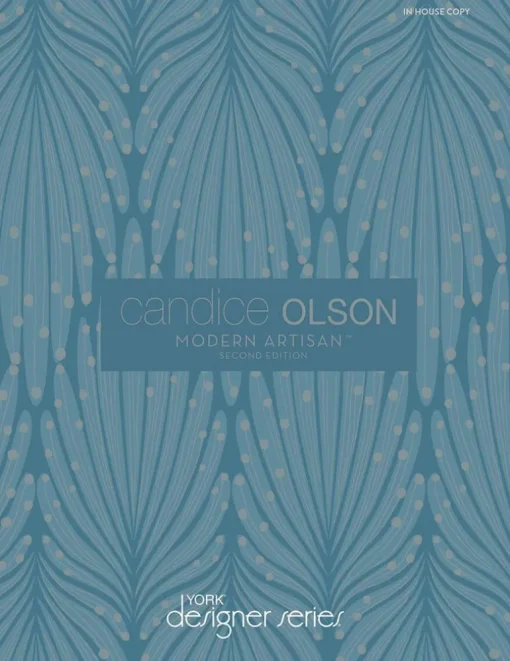Candice Olson Modern Artisan Everlasting Wallpaper - Beige & Gold