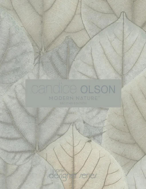 Candice Olson Modern Nature Metallic Jute Wallpaper - Beige & Silver