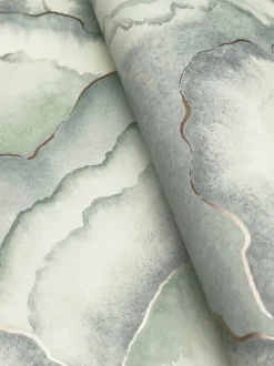 Candice Olson Natural Discovery Abalone Fans Wallpaper - Seaglass