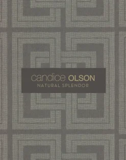 Candice Olson Natural Splendor Cork Wallpaper - Teal