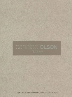 Candice Olson Terrain Errandi Wallpaper - Off White