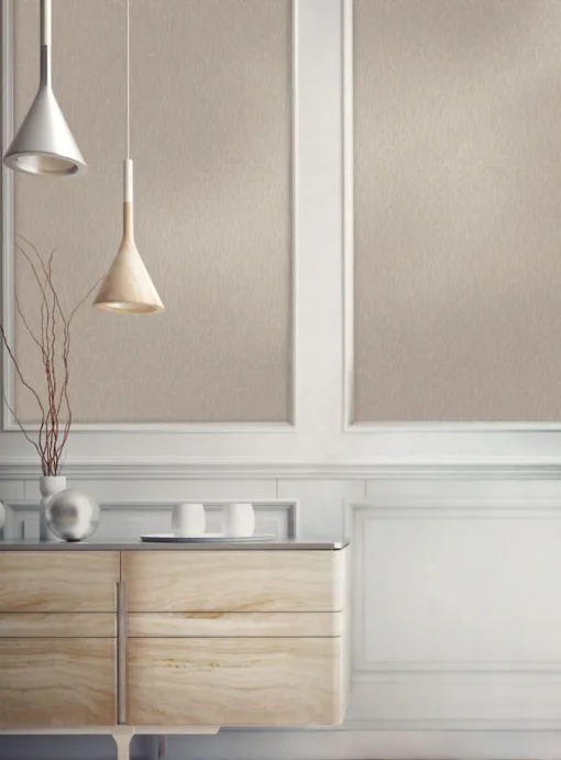 Candice Olson Terrain Frost Wallpaper - Beige